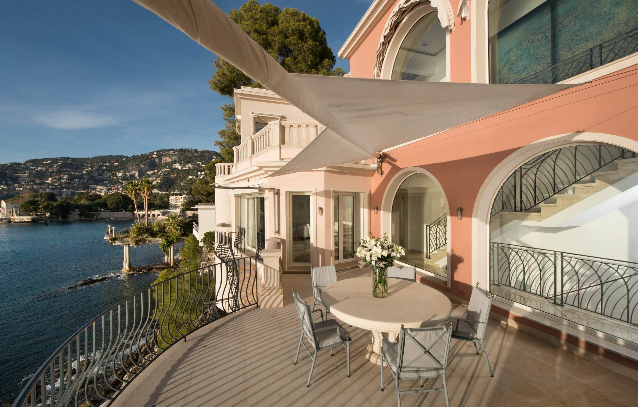 Location Villa De Luxe Saint Jean Cap Ferrat Piscine Terrasse Vue Mer 0230