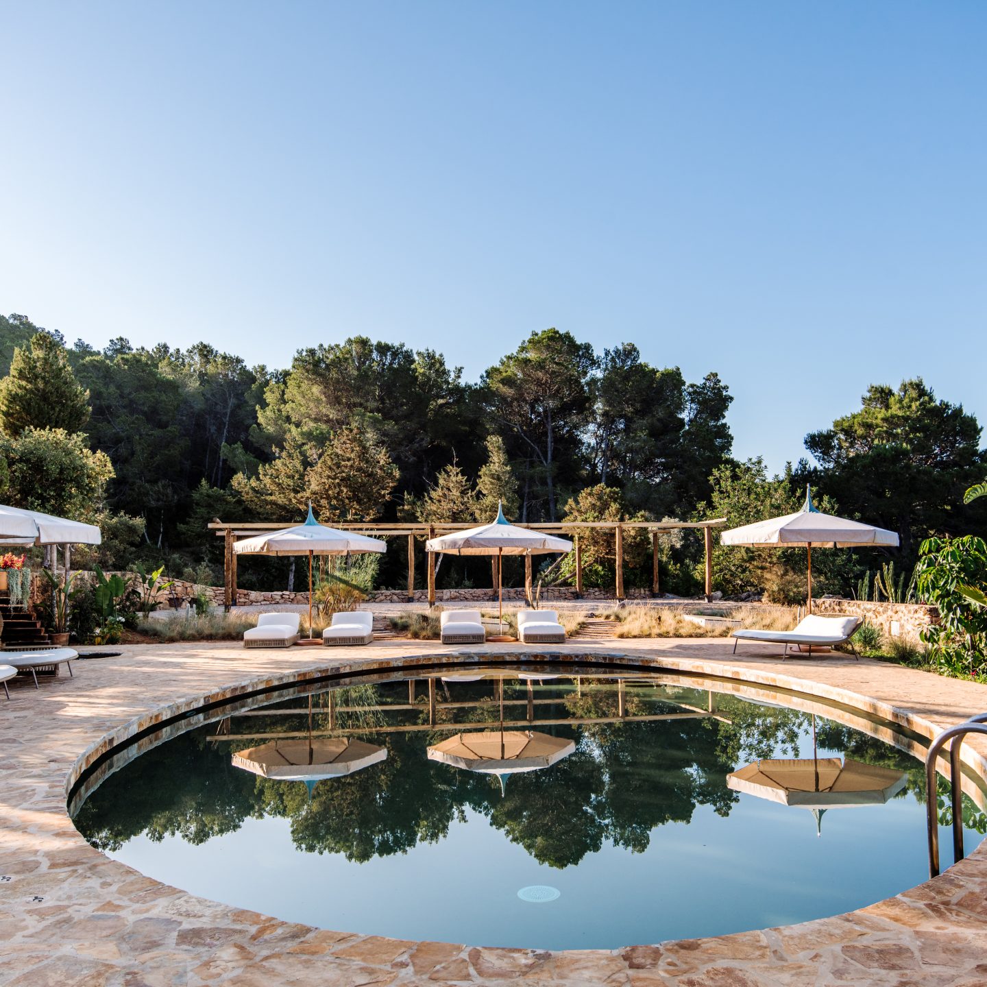 Piscine - Location villa luxe événement tournage séjour Ibiza